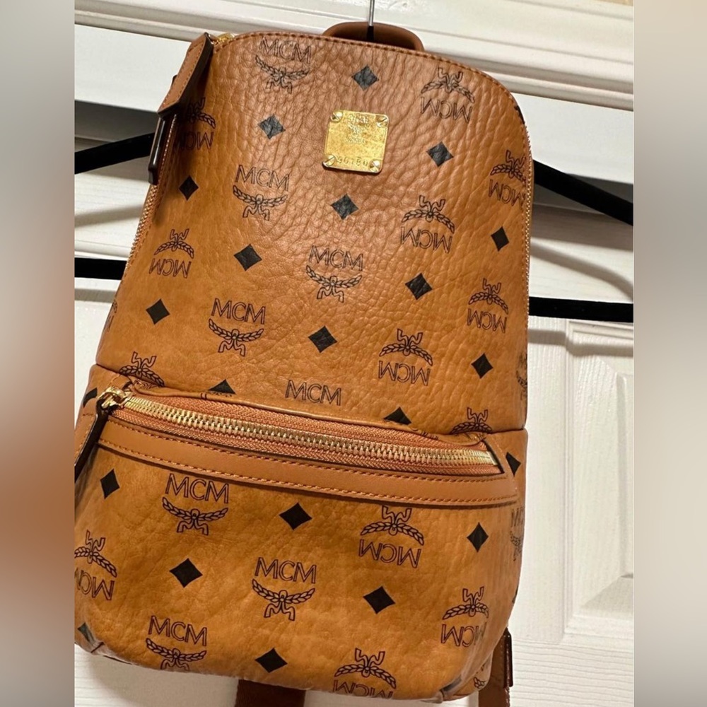 Small Klassik Visetos Sling Style Backpack
MCM